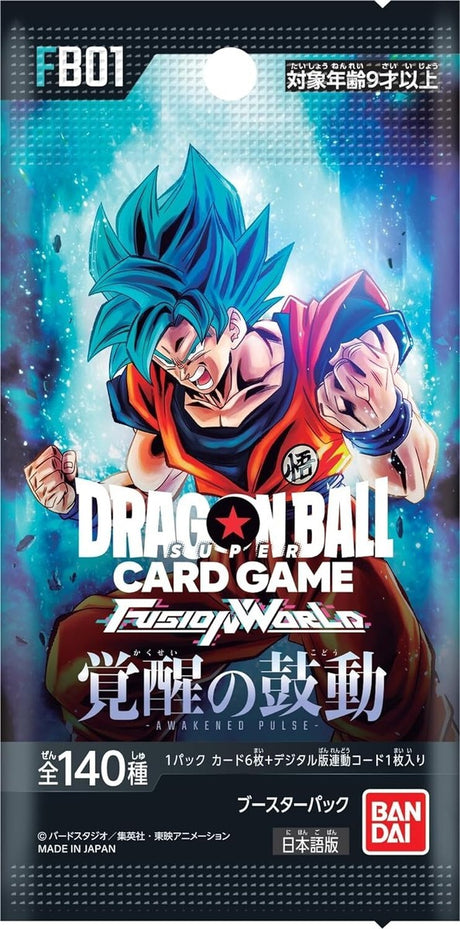 Dragon Ball Super CG: Booster Box - Fusion World 01 (FB01) [JP]