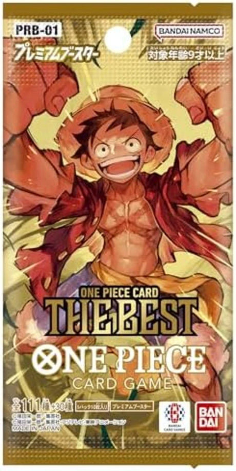 Bandai One Piece Card Game: PRB-01 The Best Premium Booster Box (10) [JP]