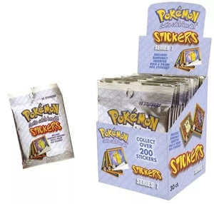 Pokemon: Artbox Series 1 Stickers Box 1999