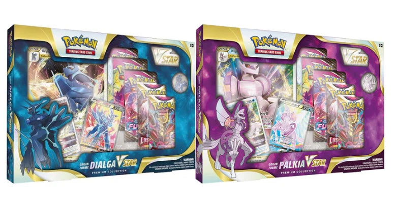 Pokemon TCG: Origin Forme Palkia/ Origin Forme Dialga VSTAR Premium Collection CASE
