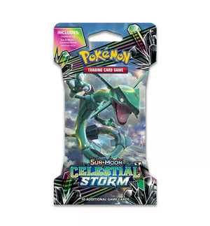 Pokemon TCG: Celestial Storm Sleeved Booster Pack Art Bundle [Set of 4]