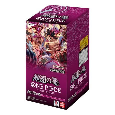 One Piece Card Game: A Fist Of Divine Speed (OP-11) Booster Box [JP]