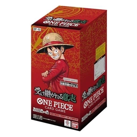 One Piece Card Game: Carrying On His Will (OP-13) Booster Box [JP]