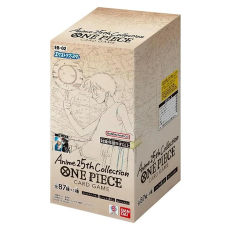 One Piece Card Game: Anime 25th Collection (EB-02) Extra Booster Box [JP]