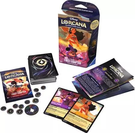 Disney Lorcana TCG - Set 1 - The First Chapter - Starter Deck - Amber & Amethyst