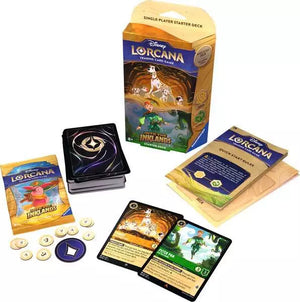 Disney Lorcana TCG - Set 3 - Into the Inklands - Starter Deck - Amber & Emerald