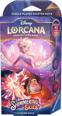 Disney Lorcana TCG - Set 5 - Shimmering Skies - Starter Deck - Amethyst & Ruby