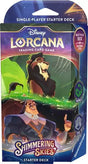 Disney Lorcana TCG - Set 5 - Shimmering Skies - Starter Deck - Emerald & Steel