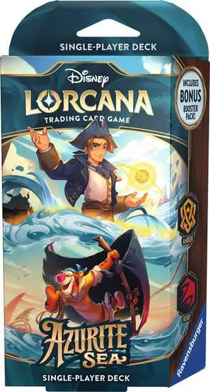 Disney Lorcana TCG - Set 6 - Azurite Sea - Starter Deck - Amber & Ruby