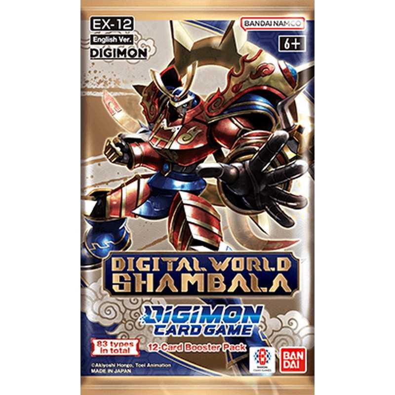 Digimon Card Game: Extra Booster Box - Digital World Shambala (EX-12)