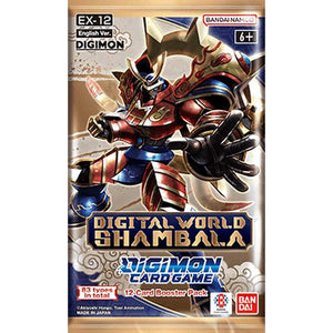 Digimon Card Game: Extra Booster Box - Digital World Shambala (EX-12)