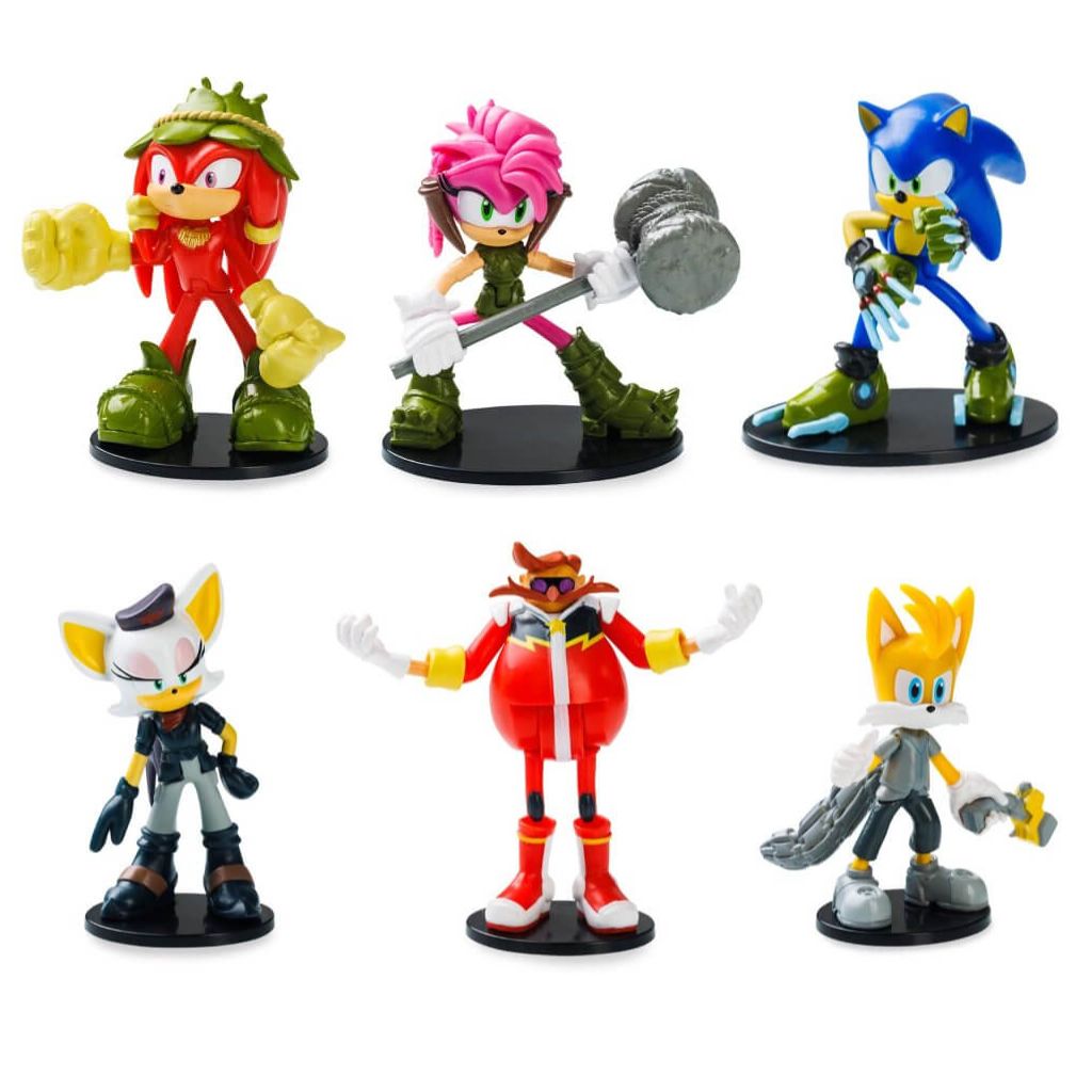 Sonic Prime Action Figures 6-Pack Set
