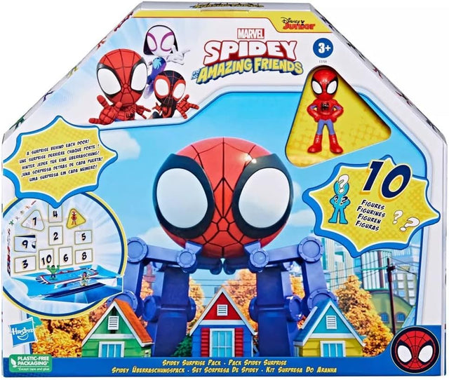 Hasbro Marvel's Spidey and His Amazing Friends - Heroes & Villains 10 Pack