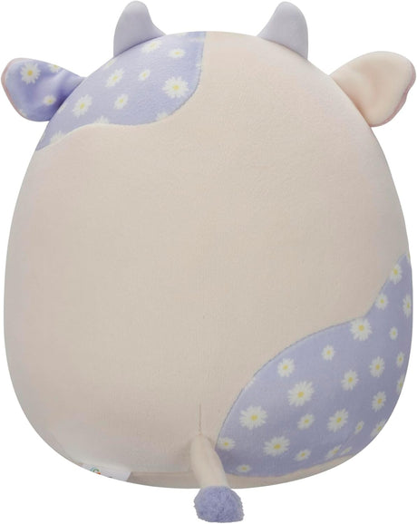 Squishmallows 7.5 Inch Liesel The Lacender Cow Plush