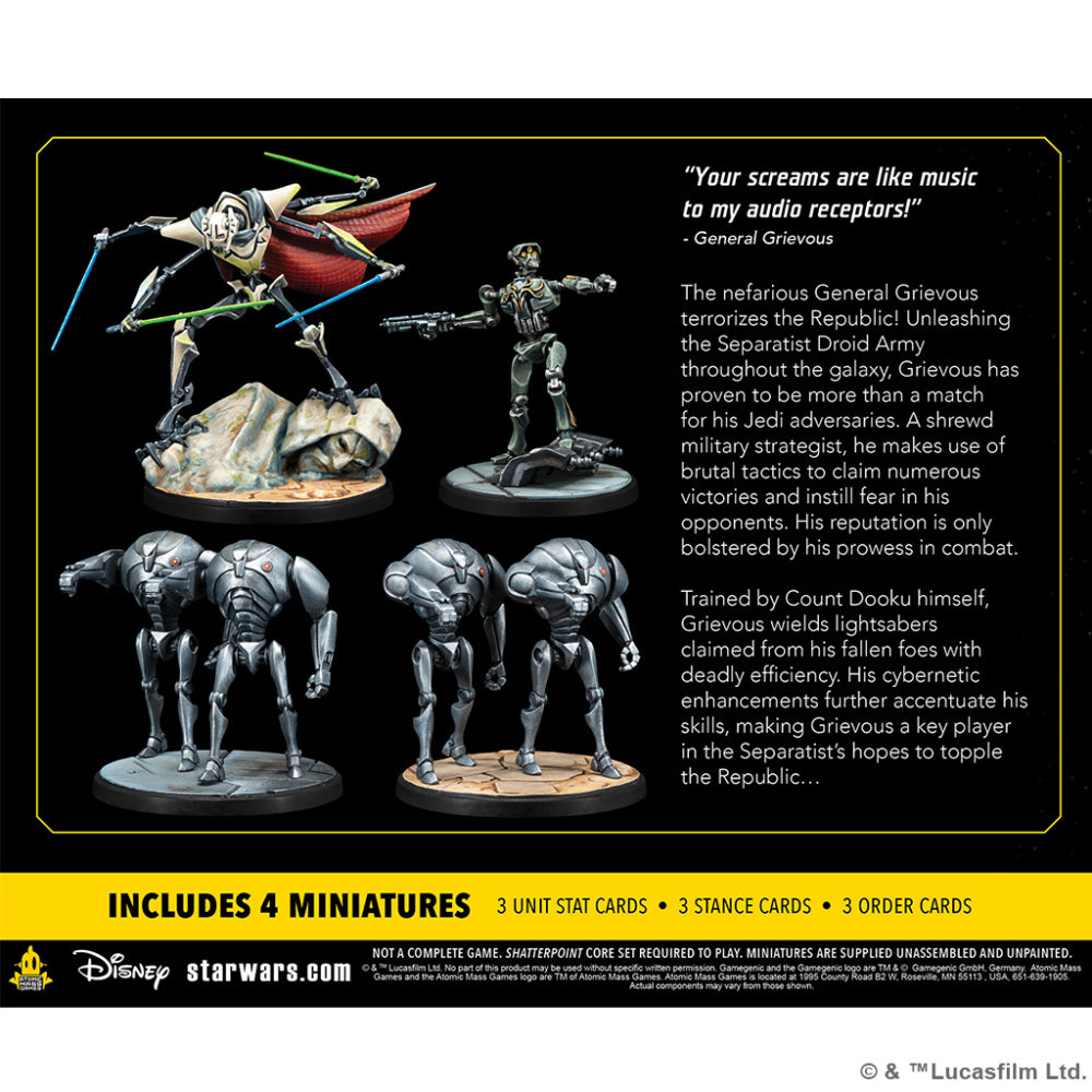 Appetite for Destruction (General Grievous Squad Pack): Star Wars Shatterpoint