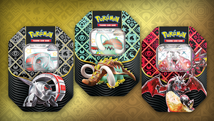 Pokemon TCG: Scarlet & Violet Paldean Fates Tins Sealed Case - 2 of Each (6 Count)
