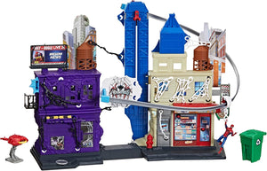Marvel Spider Man - Venomversus Web Slinging City Playset
