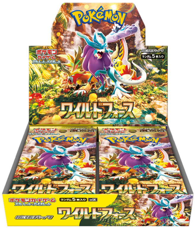 Pokemon TCG: Wild Force Booster Box [JP] sv5k