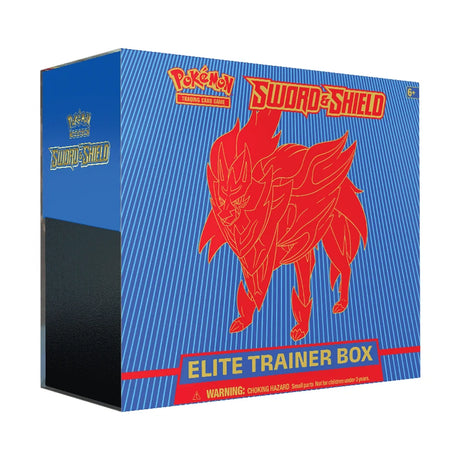 Pokemon TCG: Sword & Shield Elite Trainer Box - Zamazenta - 8 Packs